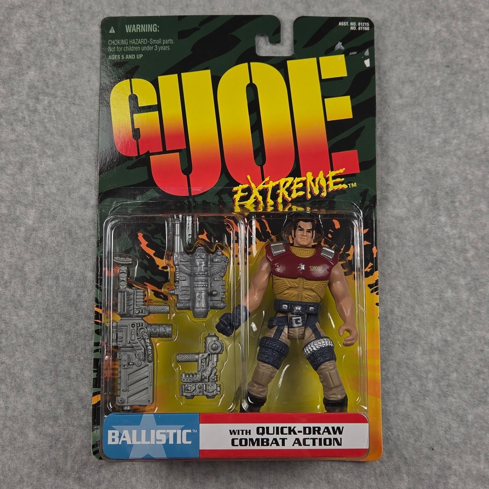 G.I. Joe Extreme Ballistic Action Figure 1995 Kenner Quick-Draw Combat 5"